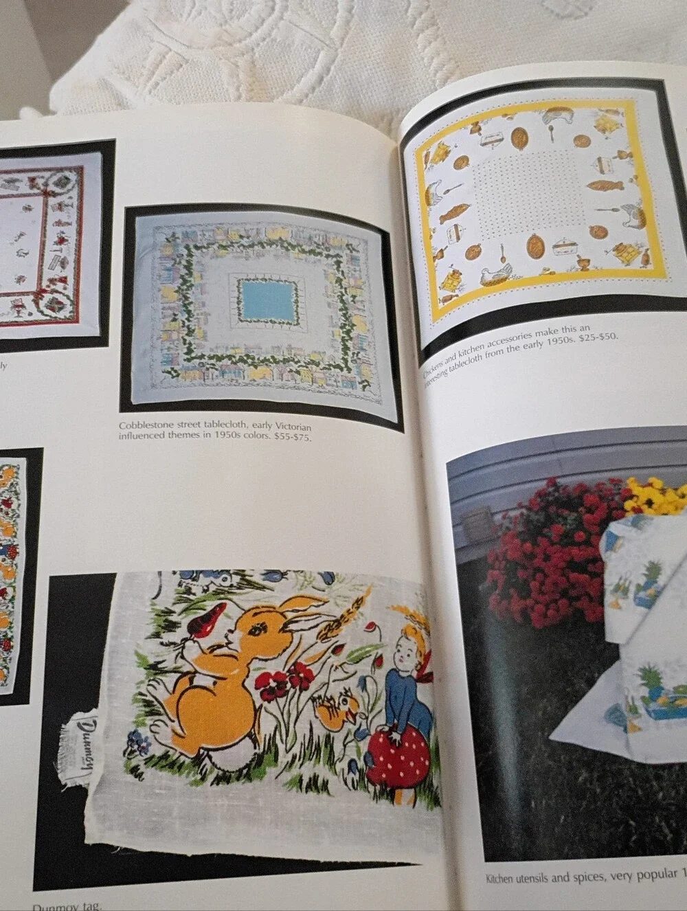 Vintage Tablecloths Collector Guide – Blue Cover